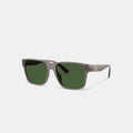 Coach Square Sunglasses - Transparent Gray (Men's)