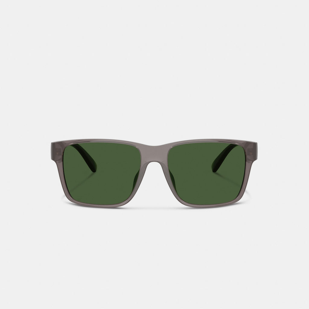 Coach Square Sunglasses - Transparent Gray (Men's)