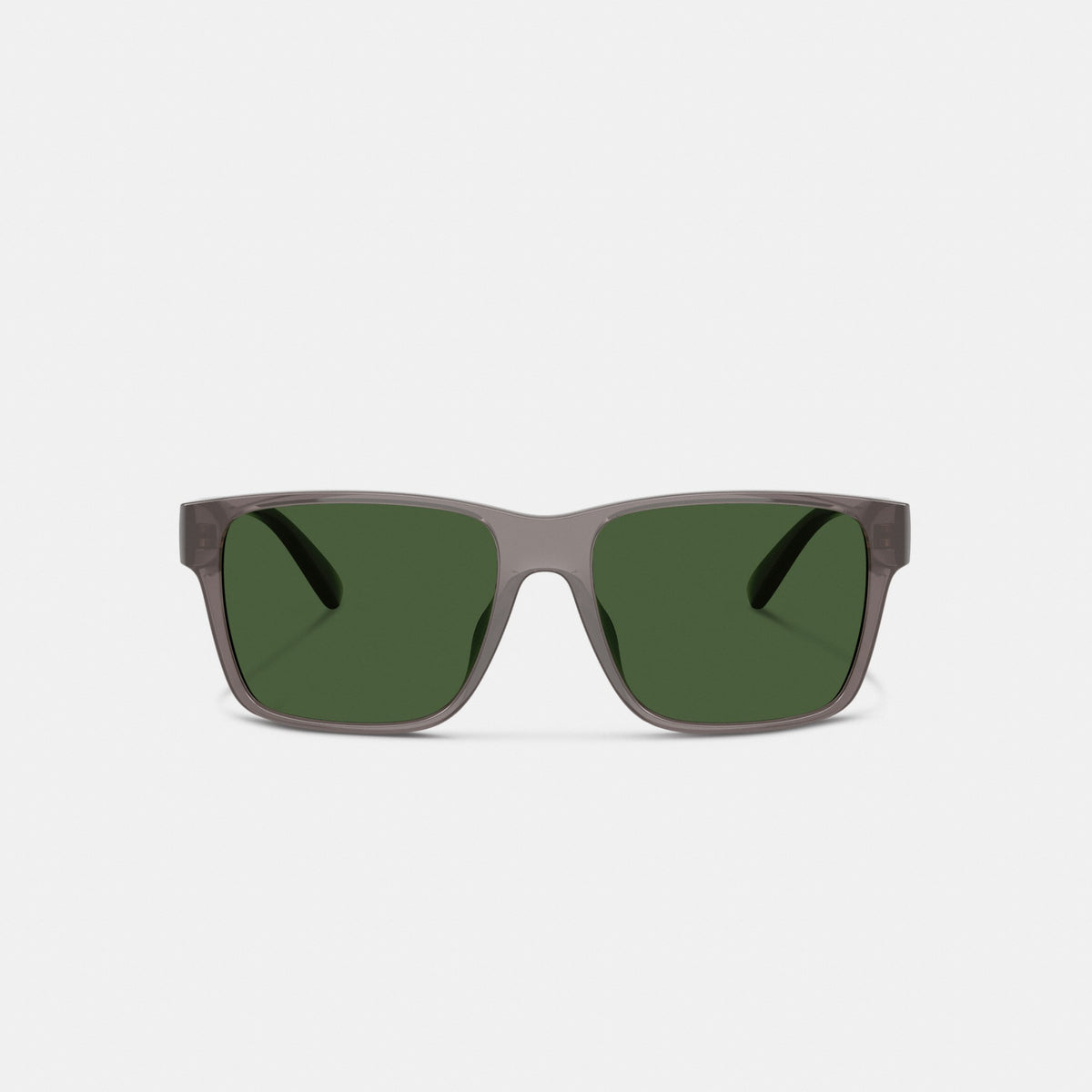 Coach Square Sunglasses - Transparent Gray (Men's)