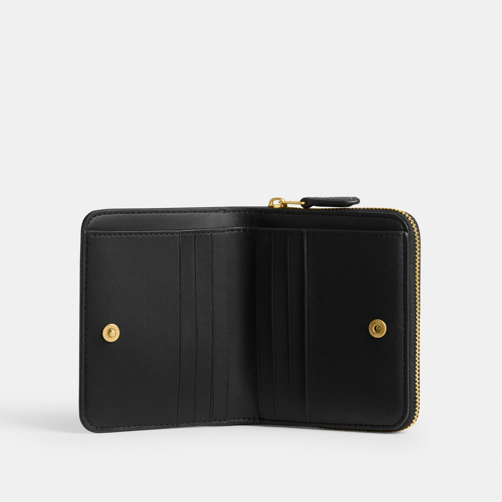 Coach New York Billfold Wallet - Brass/Black (Women's)