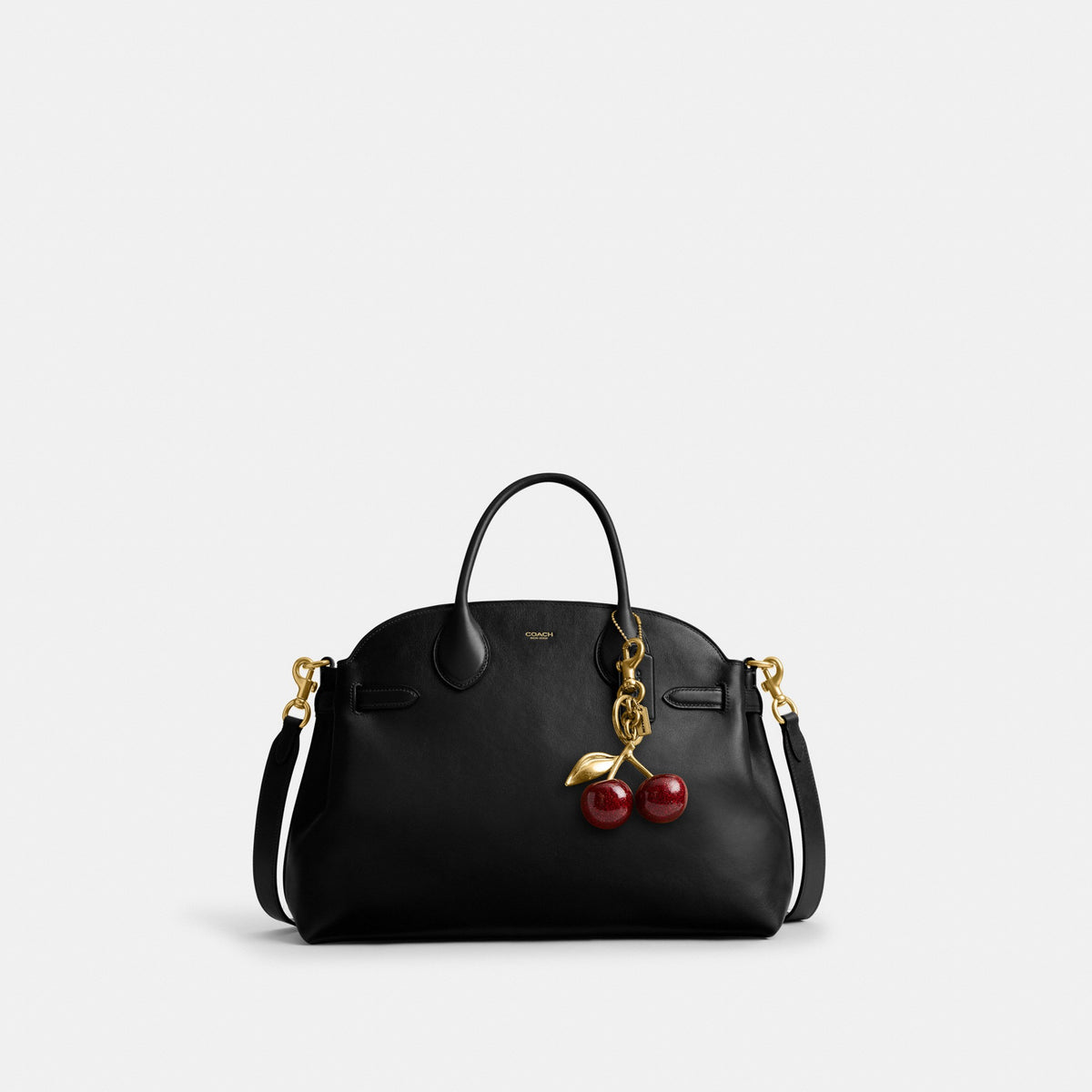 Coach Soft Empire Carryall Bag 40 - Brass/Black (Women's)