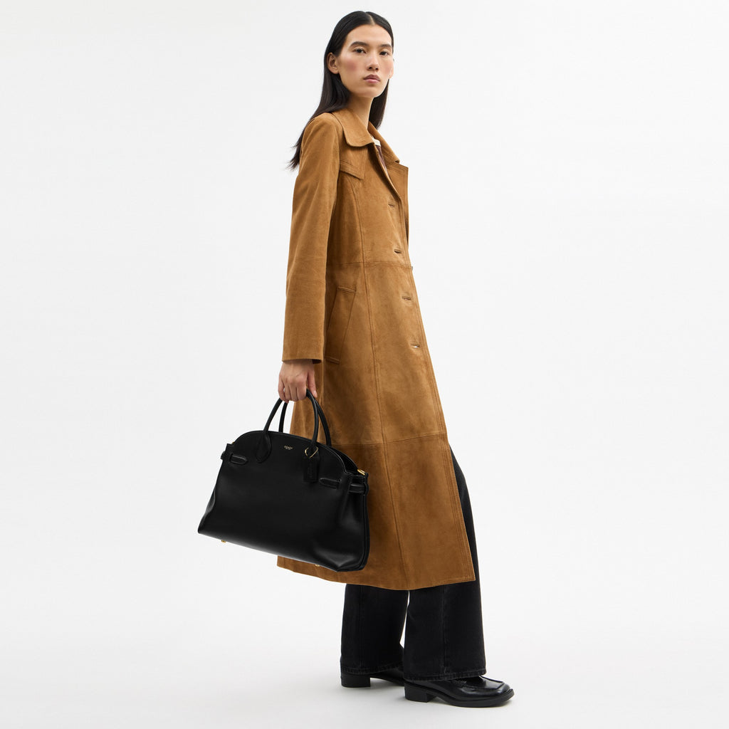 Coach Soft Empire Carryall Bag 40 - Brass/Black (Women's)