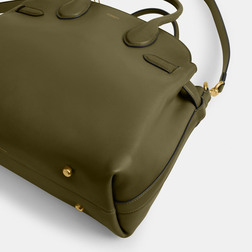 Coach Soft Empire Carryall Bag 40 - Brass/Olive (Women's)