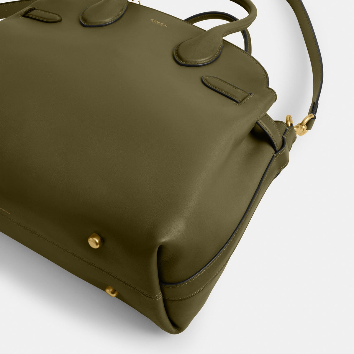 Coach Soft Empire Carryall Bag 40 - Brass/Olive (Women's)
