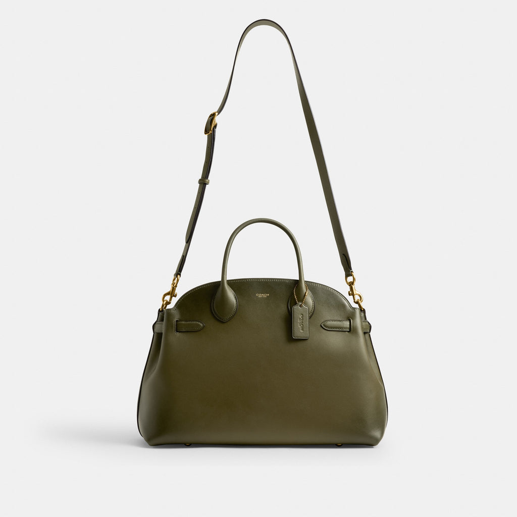 Coach Soft Empire Carryall Bag 40 - Brass/Olive (Women's)