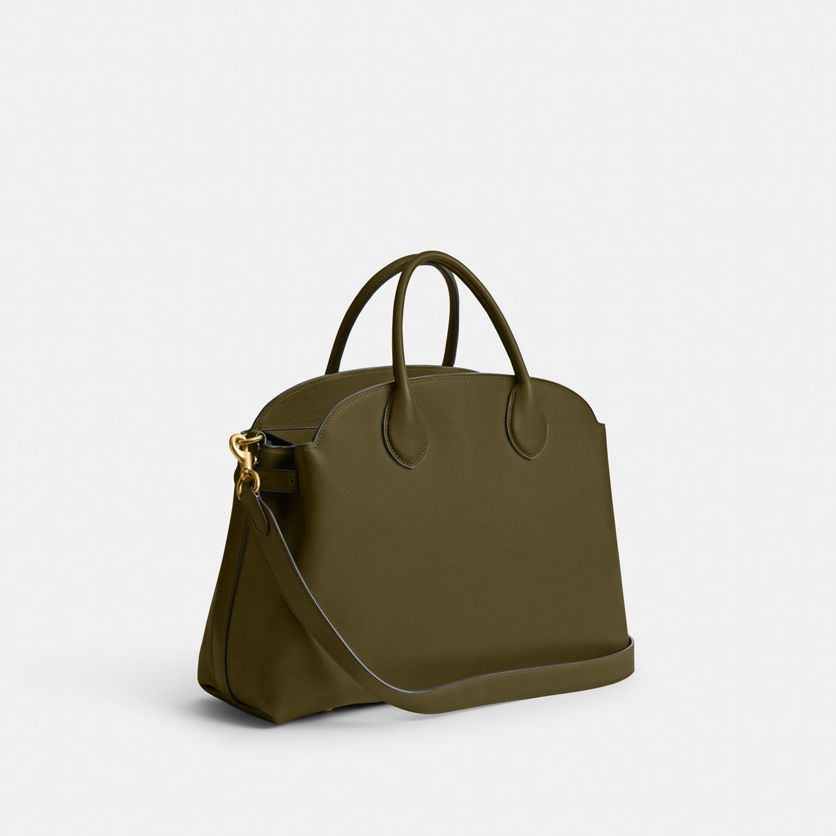 Coach Soft Empire Carryall Bag 40 - Brass/Olive (Women's)
