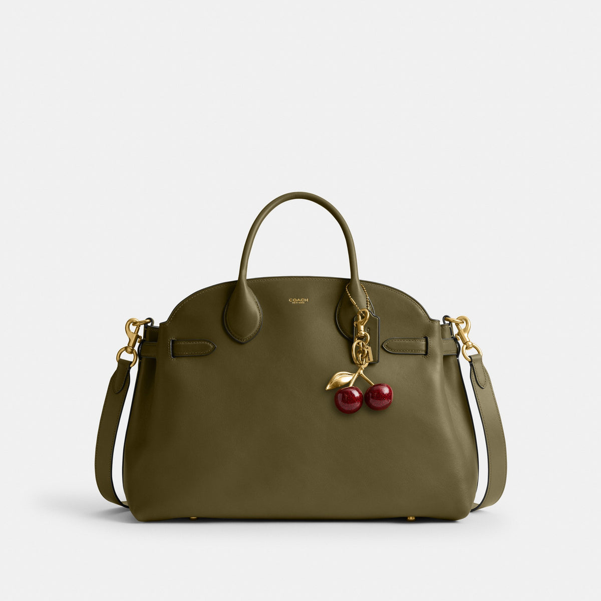 Coach Soft Empire Carryall Bag 40 - Brass/Olive (Women's)
