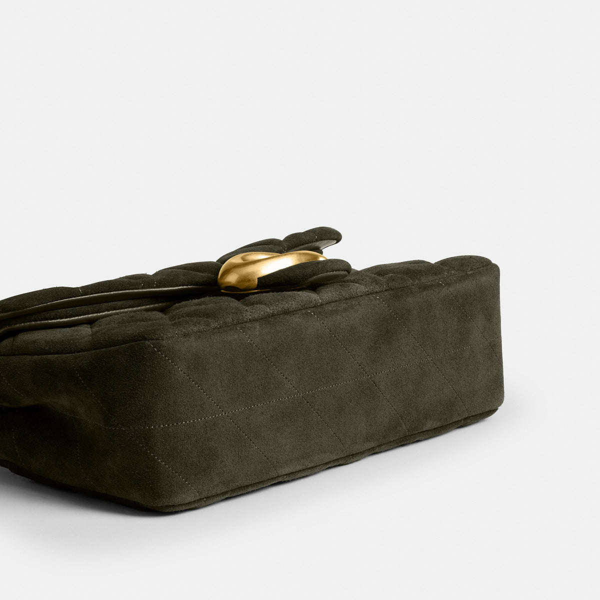 Coach Tabby Shoulder Bag 26 With Quilting - Brass/Olive (Women's)