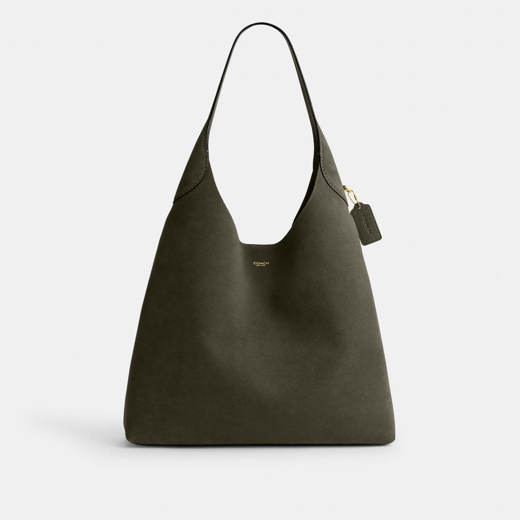 Coach Brooklyn Shoulder Bag 39 - Brass/Olive (Women's)