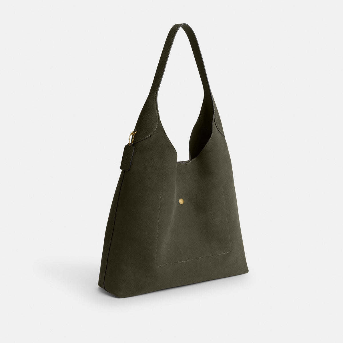 Coach Brooklyn Shoulder Bag 39 - Brass/Olive (Women's)