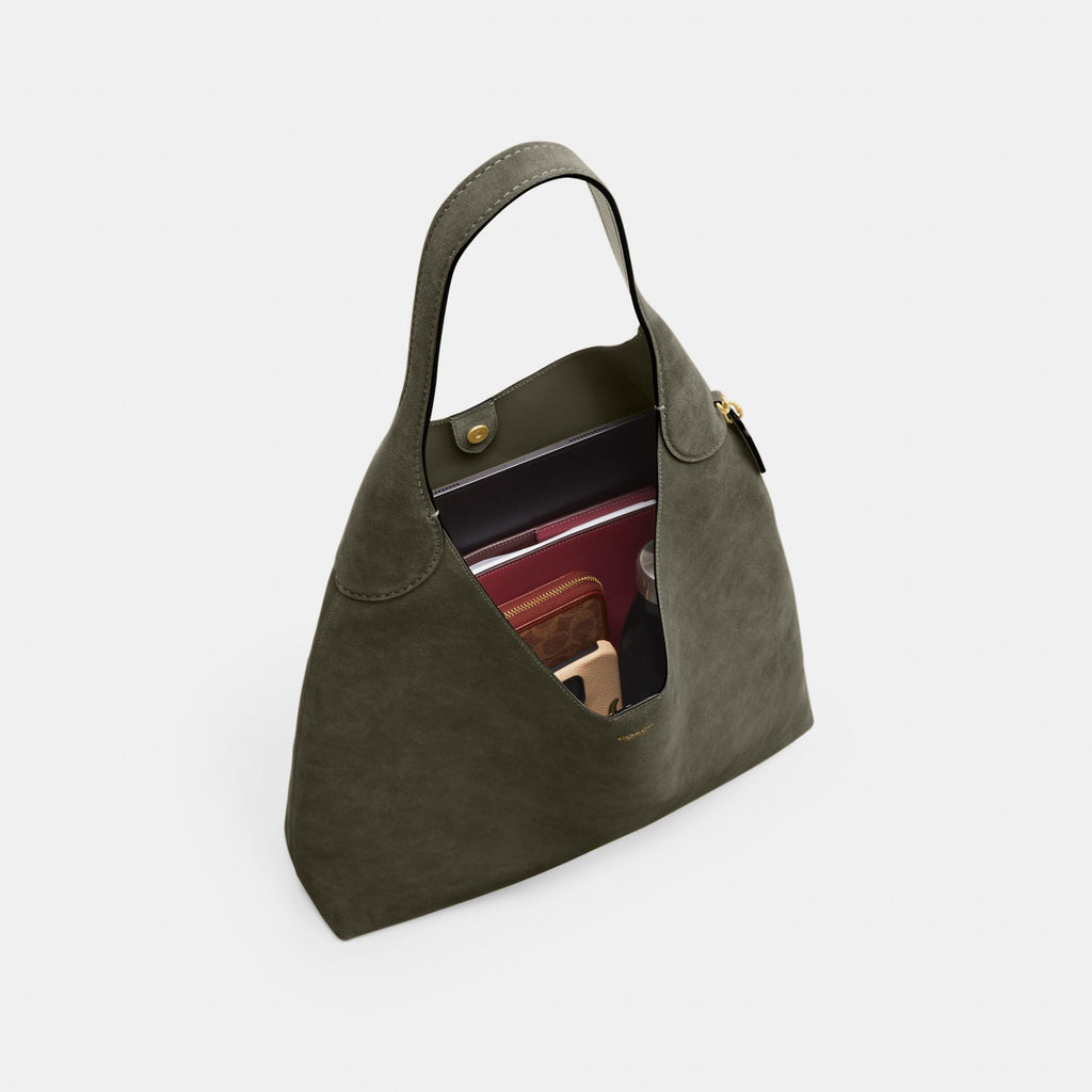 Coach Brooklyn Shoulder Bag 39 - Brass/Olive (Women's)