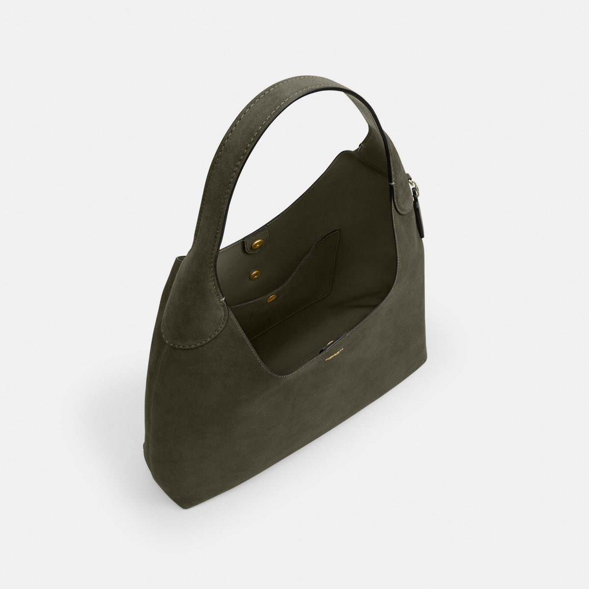 Coach Brooklyn Shoulder Bag 39 - Brass/Olive (Women's)