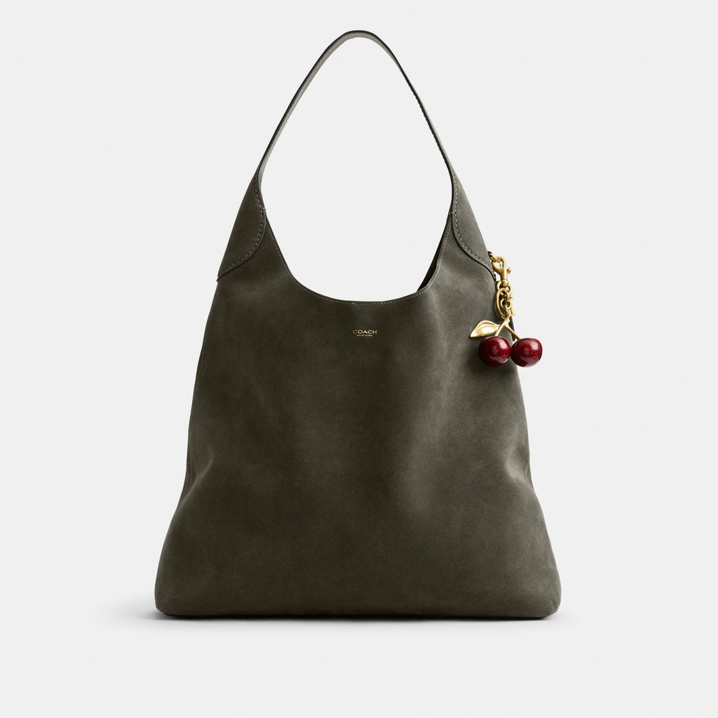 Coach Brooklyn Shoulder Bag 39 - Brass/Olive (Women's)