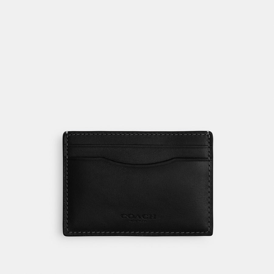 Coach Money Clip Card Case - Black (Men's)