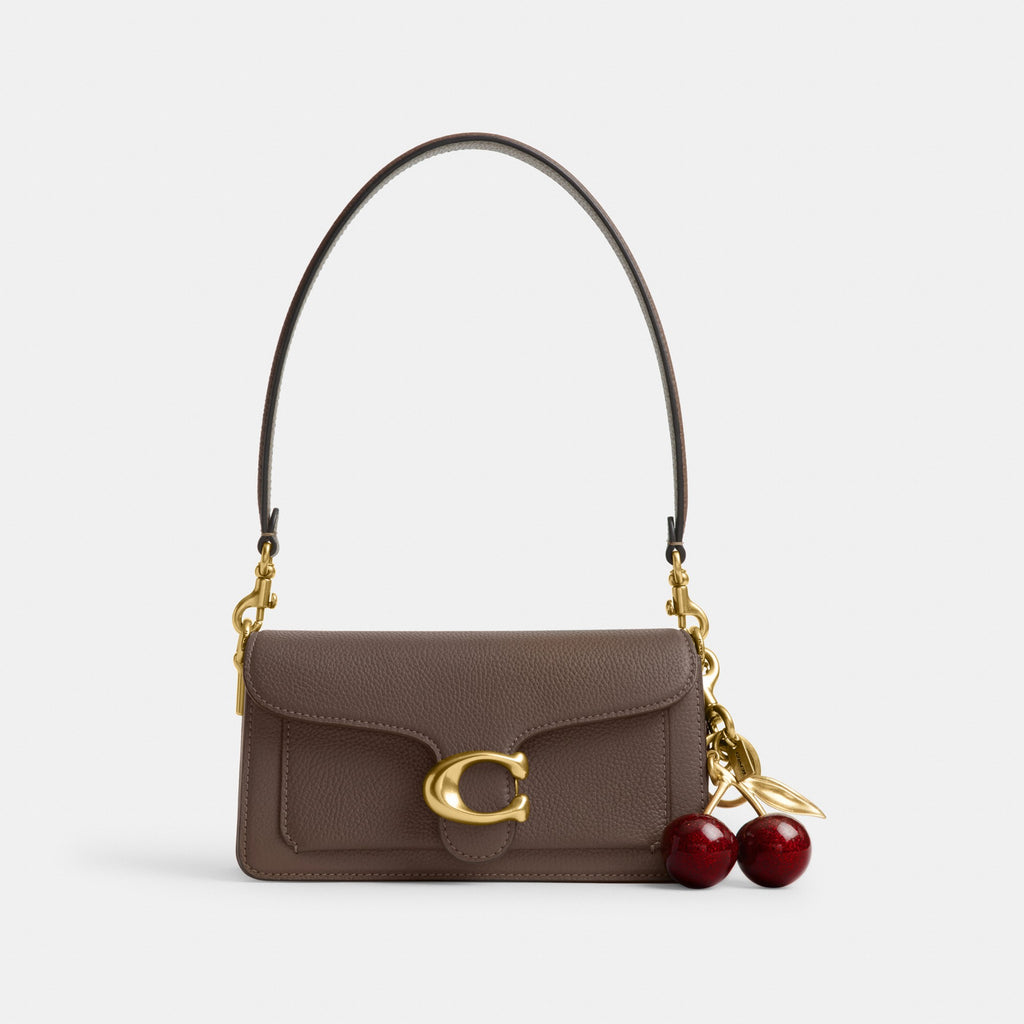 Coach Tabby Shoulder Bag 20 - Brass/Dark Stone (Women's)