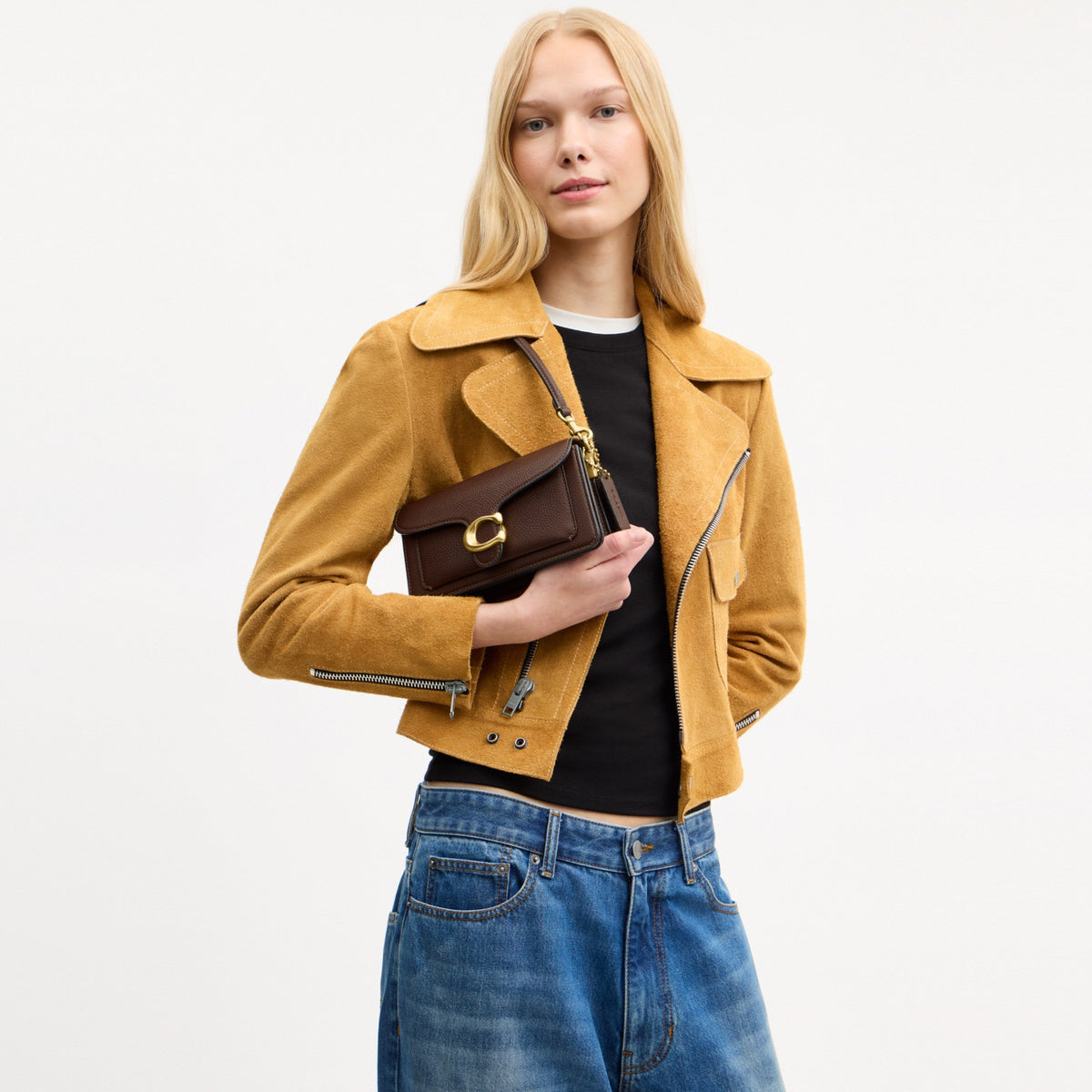 Coach Tabby Shoulder Bag 20 - Brass/Maple (Women's)