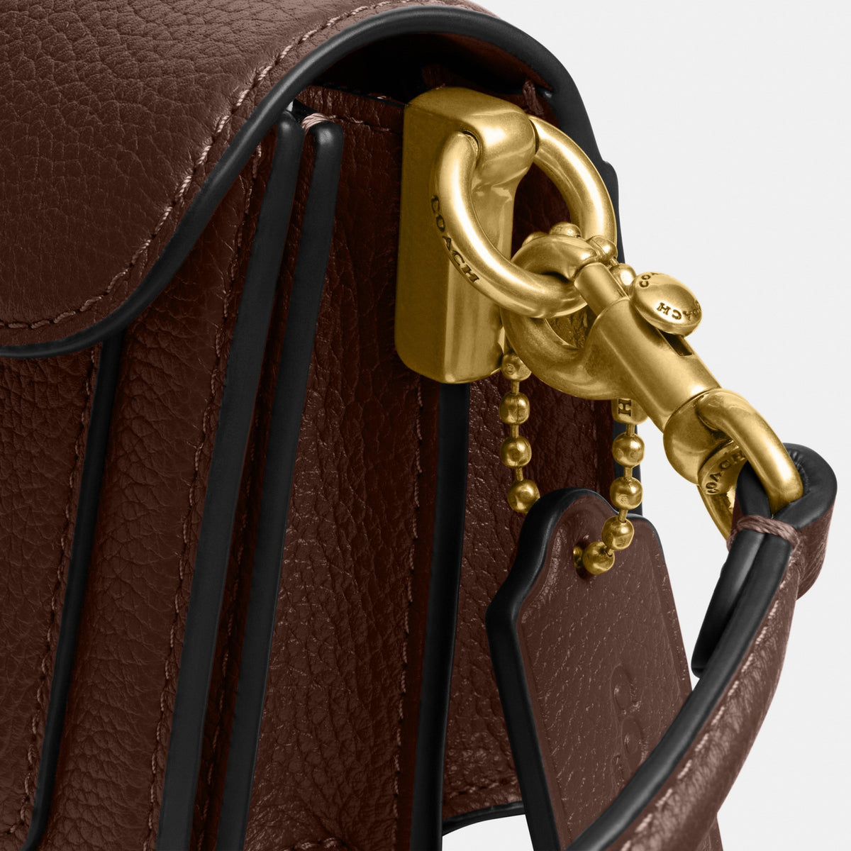 Coach Tabby Shoulder Bag 20 - Brass/Maple (Women's)