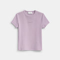 Coach New York Ribbed T-Shirt - Wisteria Purple (Women's)