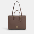 Coach Maggie Tote Bag - Gold/Dark Stone (Women's)