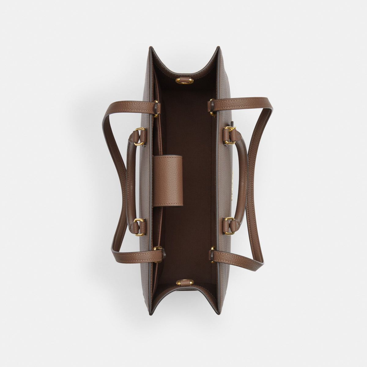 Coach Maggie Tote Bag - Gold/Dark Stone (Women's)