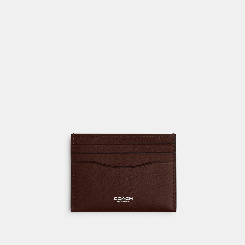 Coach Card Case - Maple