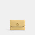 Coach Essential Card Holder Wallet - Brass/Vanilla (Women's)
