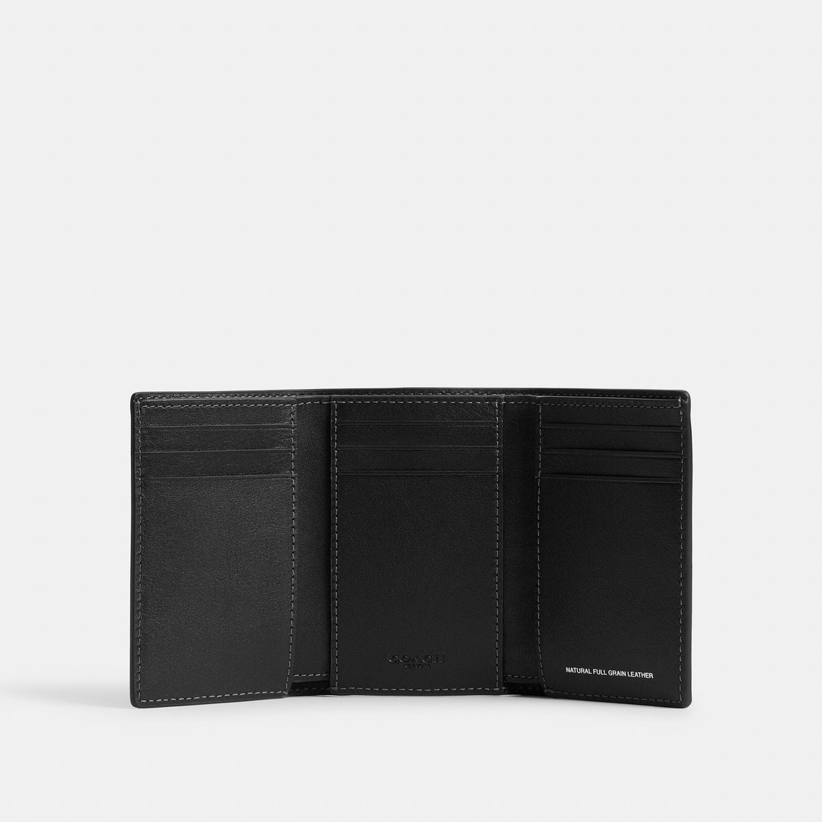 Coach Trifold Wallet - Black (2)