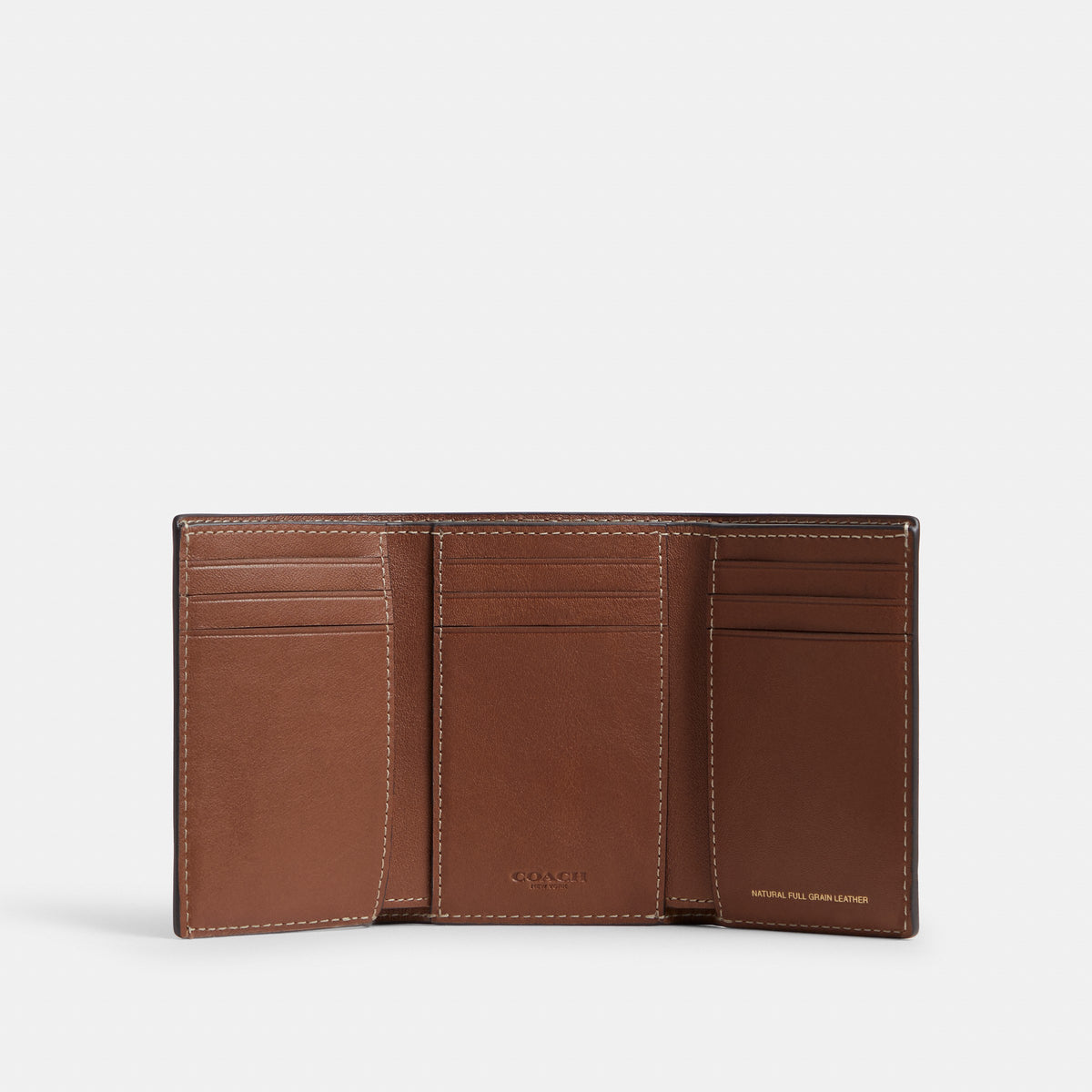 Coach Trifold Wallet - Redwood (2)