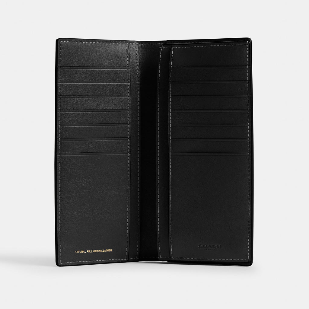 Coach Breast Pocket Wallet - Black (2)