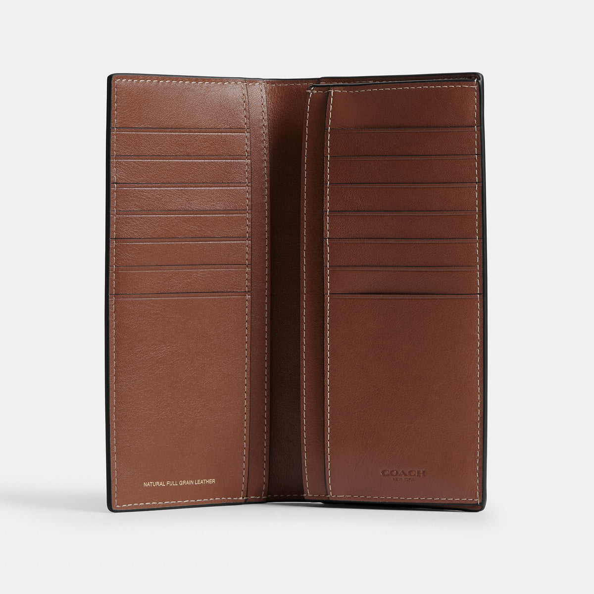 Coach Breast Pocket Wallet - Redwood (2)