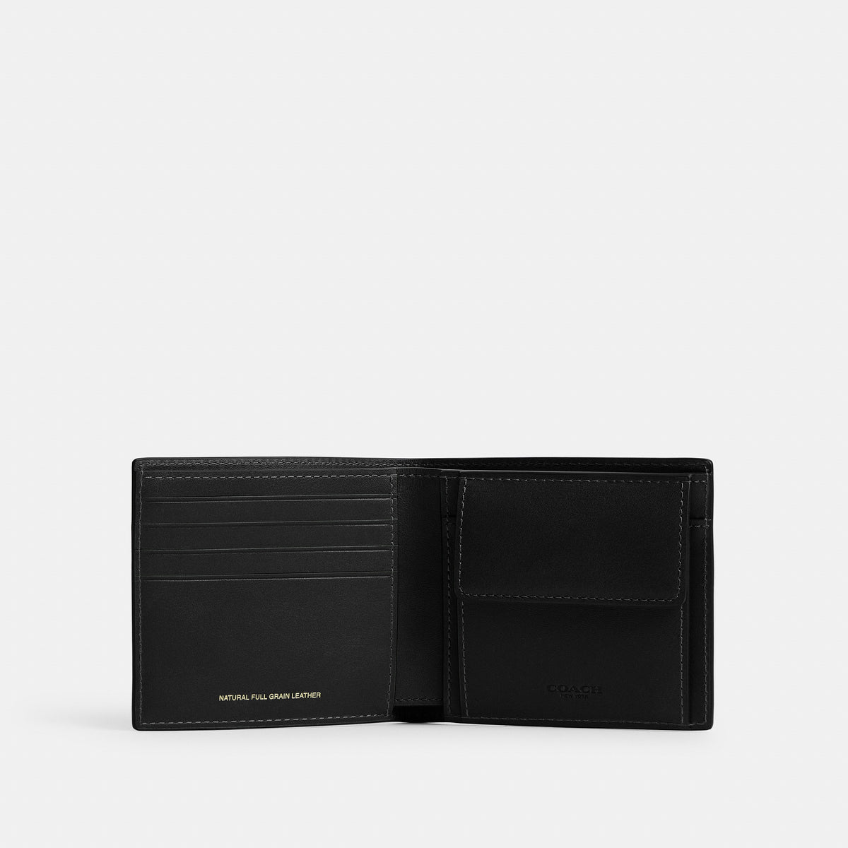 Coach Coin Wallet - Black (2)