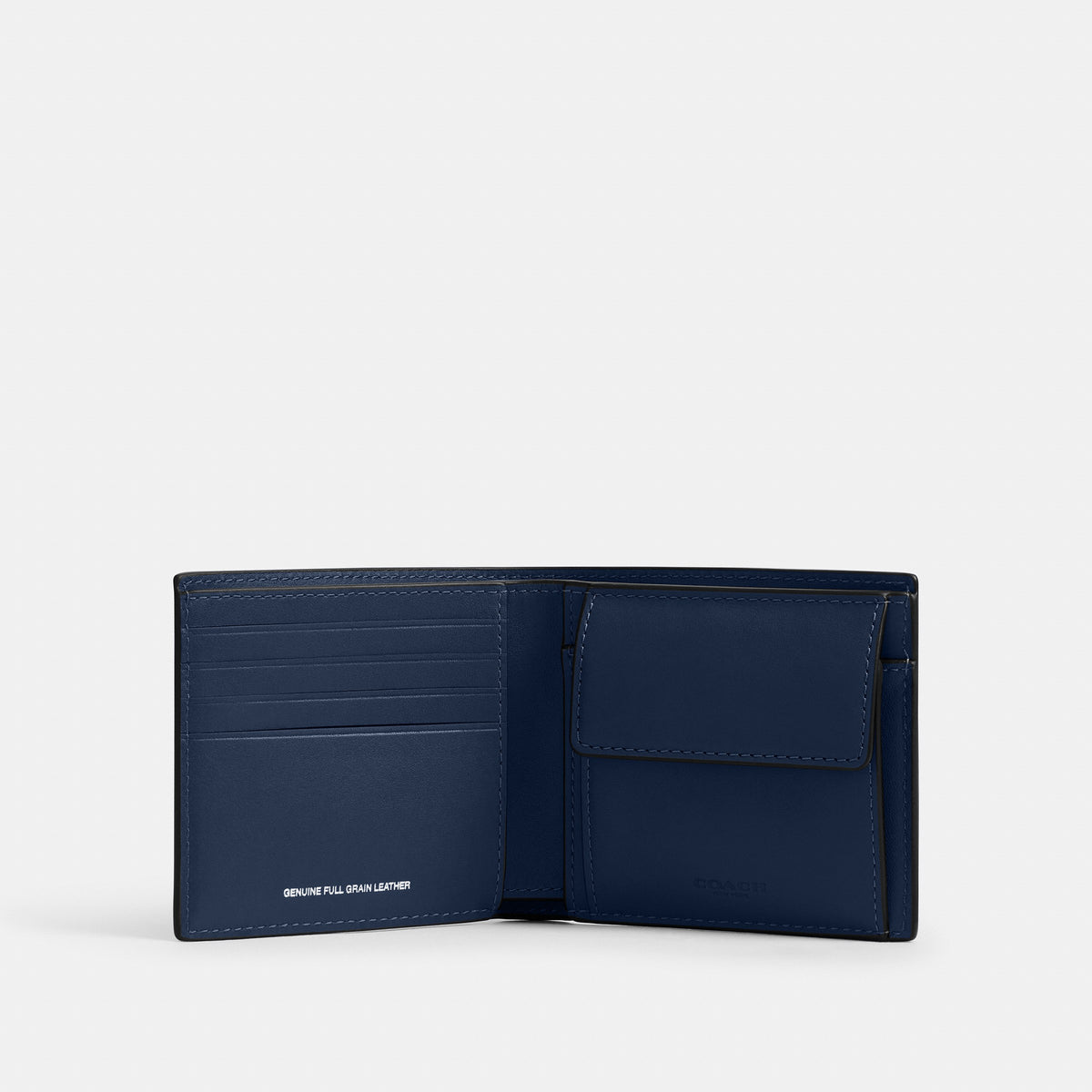 Coach Coin Wallet - Navy (2)