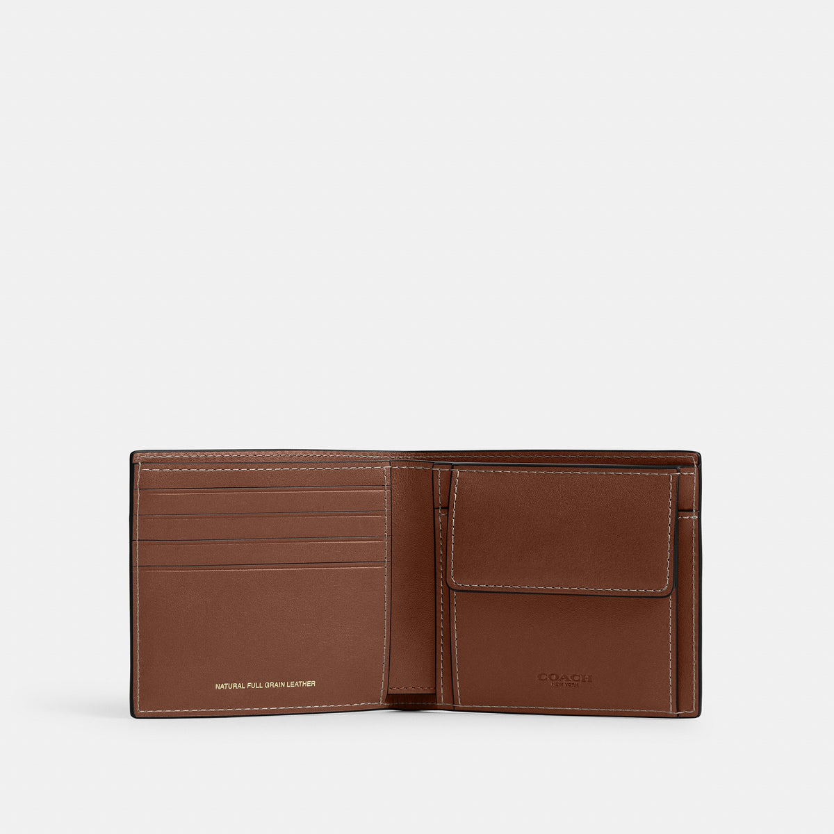 Coach Coin Wallet - Redwood (2)