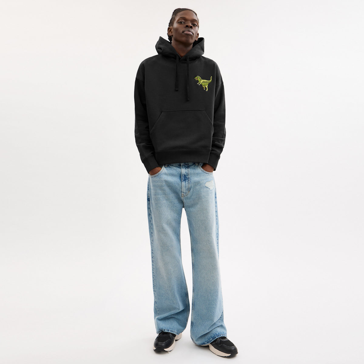 Coach Rexy Hoodie - Black (2)