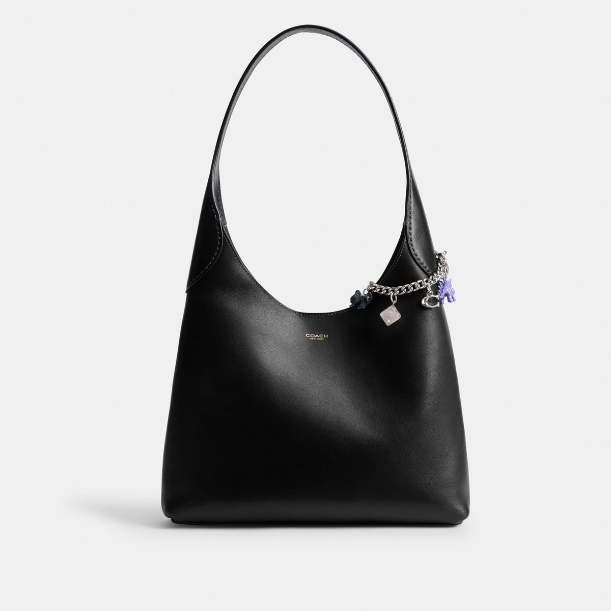 Coach Motif Chain Bag Charm - Silver/Multi (Women's)
