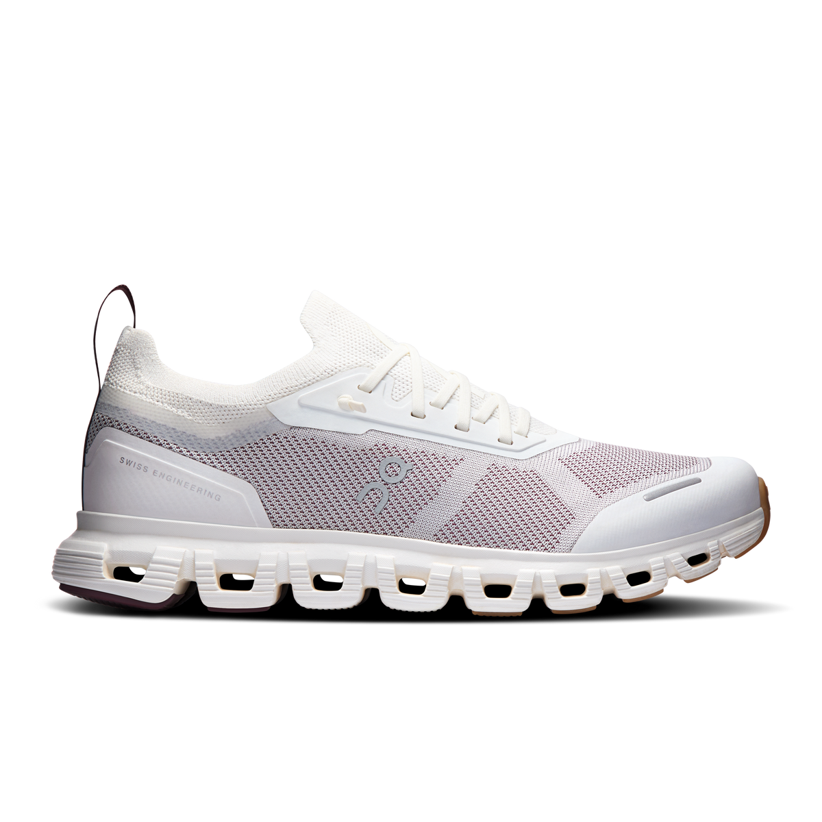 On Cloud 6 Versa Ice & Maroon Women - 1