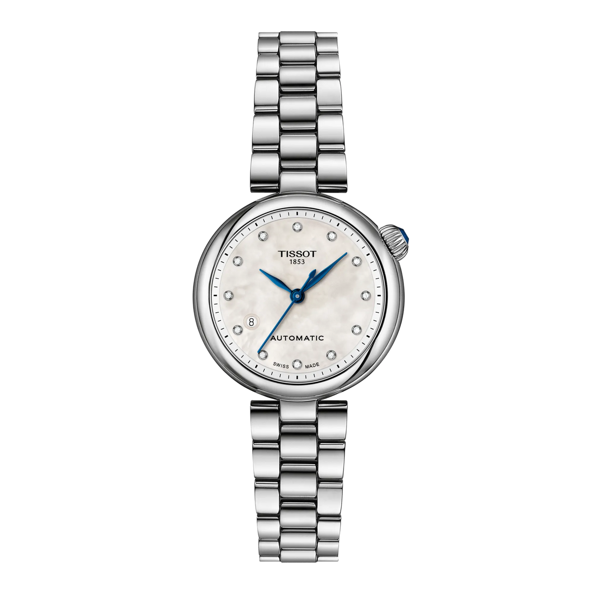 Front view of the watch Tissot Désir 28mm