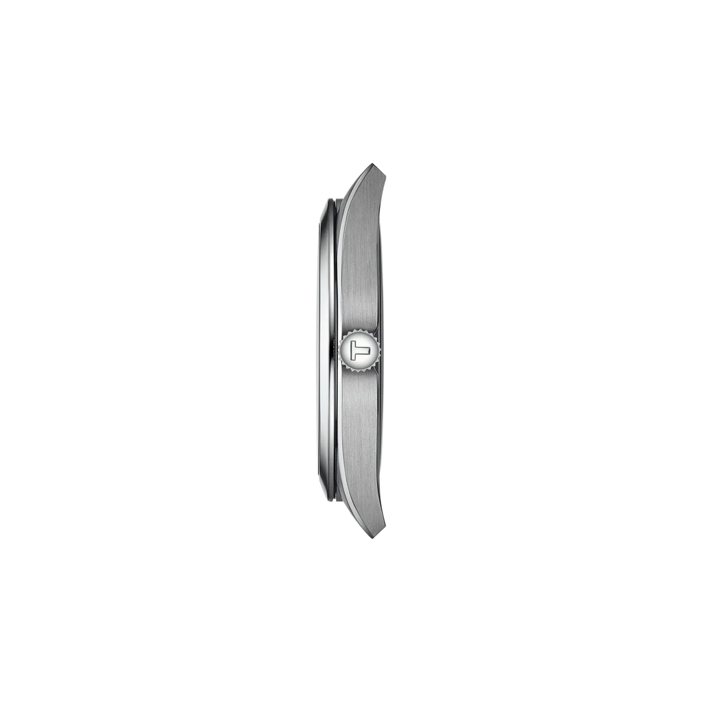 Profile view of the watch case Tissot Gentleman 40mm