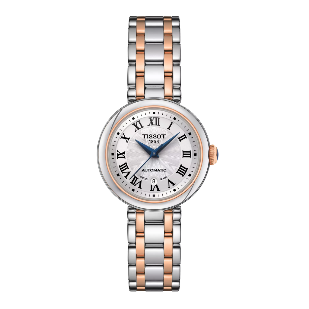 Front view of the watch Tissot Bellissima 29mm