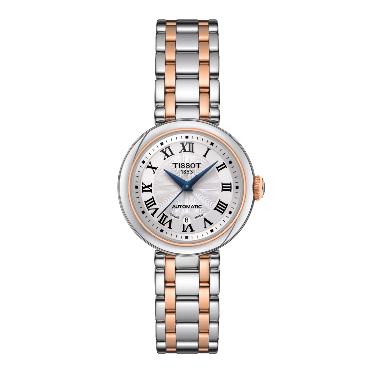 Front view of the watch Tissot Bellissima 29mm