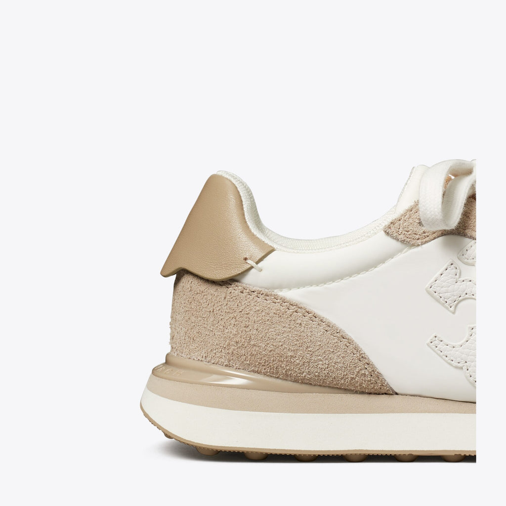 Tory Burch Destiny Trainer - White / White / Avola - 4