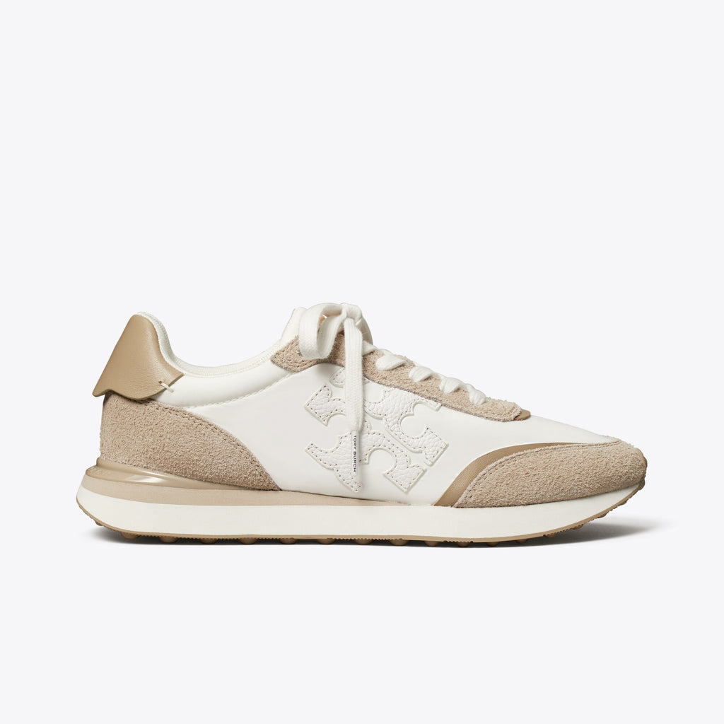 Tory Burch Destiny Trainer - White / White / Avola - 3