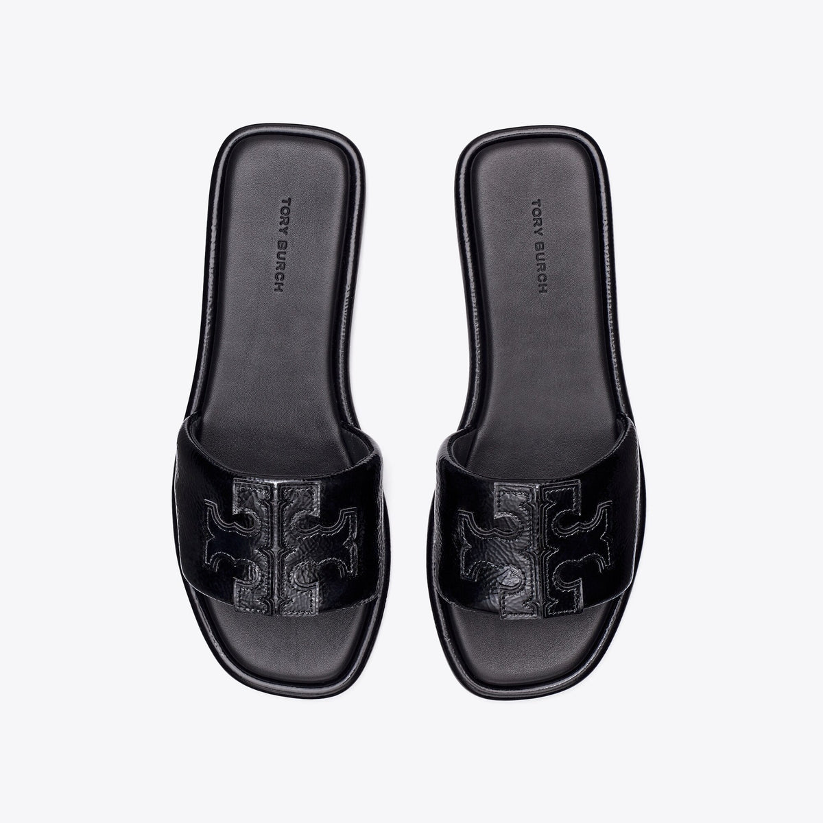 Tory Burch Double T Sport Slide - Perfect Black - 5