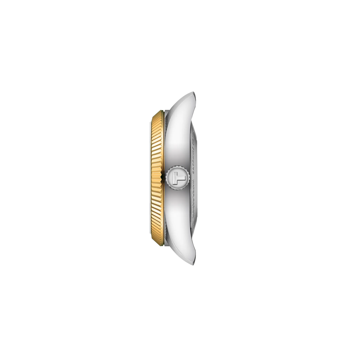 Profile view of the watch case Tissot Ballade 30mm