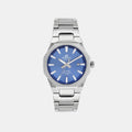 Casio Edifice Men Quartz Blue Dial Analog Stainless Steel Watch ED602 - 1
