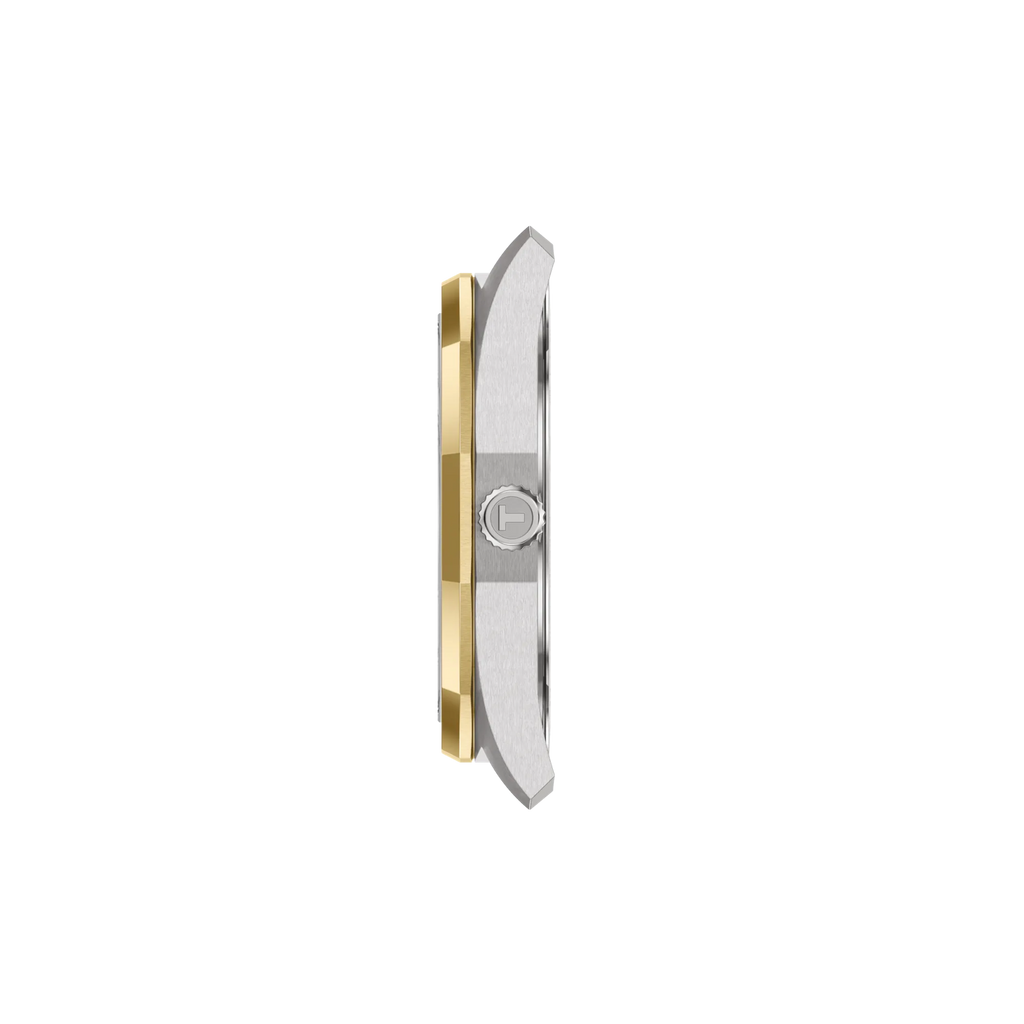 Profile view of the watch case Tissot PRC 100 Solar 39mm