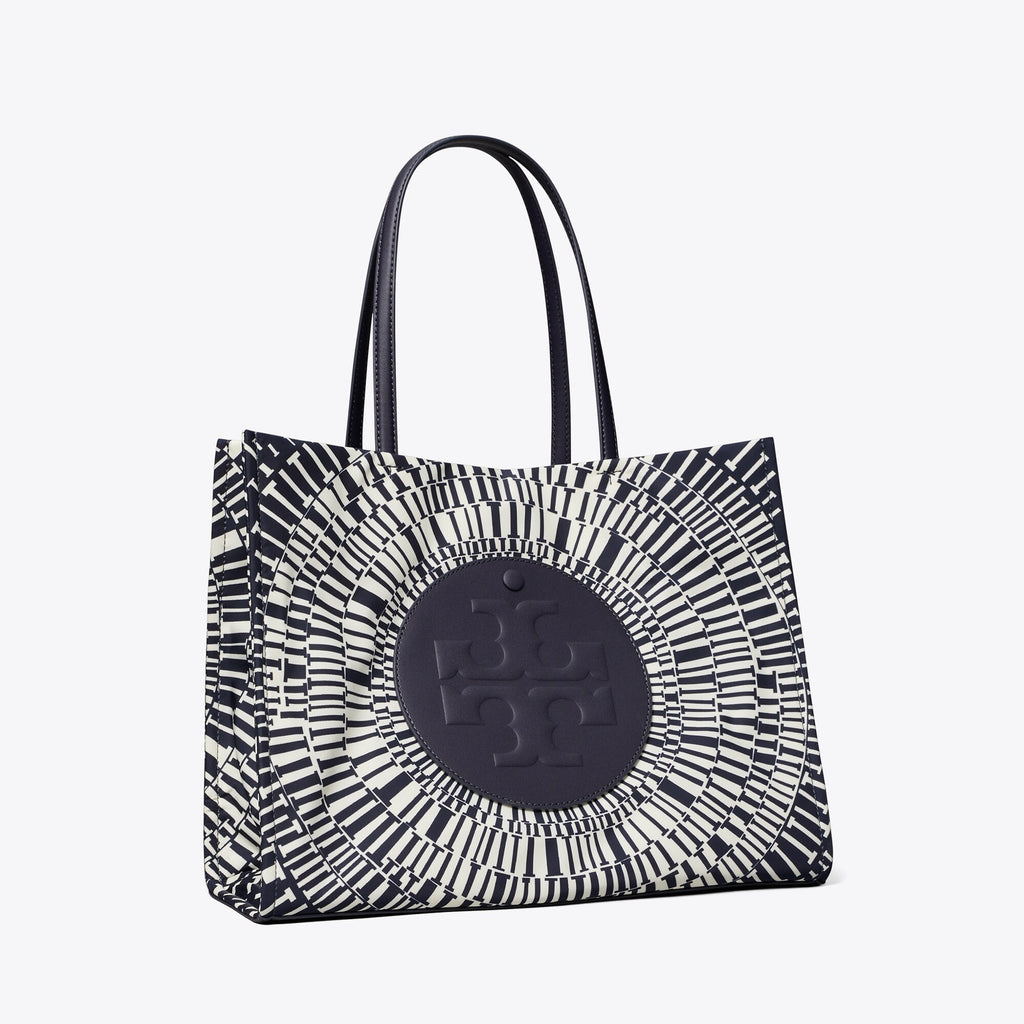 Tory Burch Ella Printed Small Tote - Navy Circle