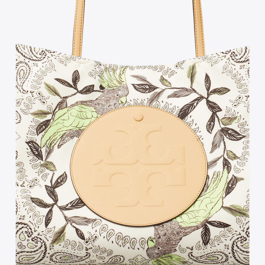 Tory Burch Ella Printed Tote - Mint Cockatoo - 4
