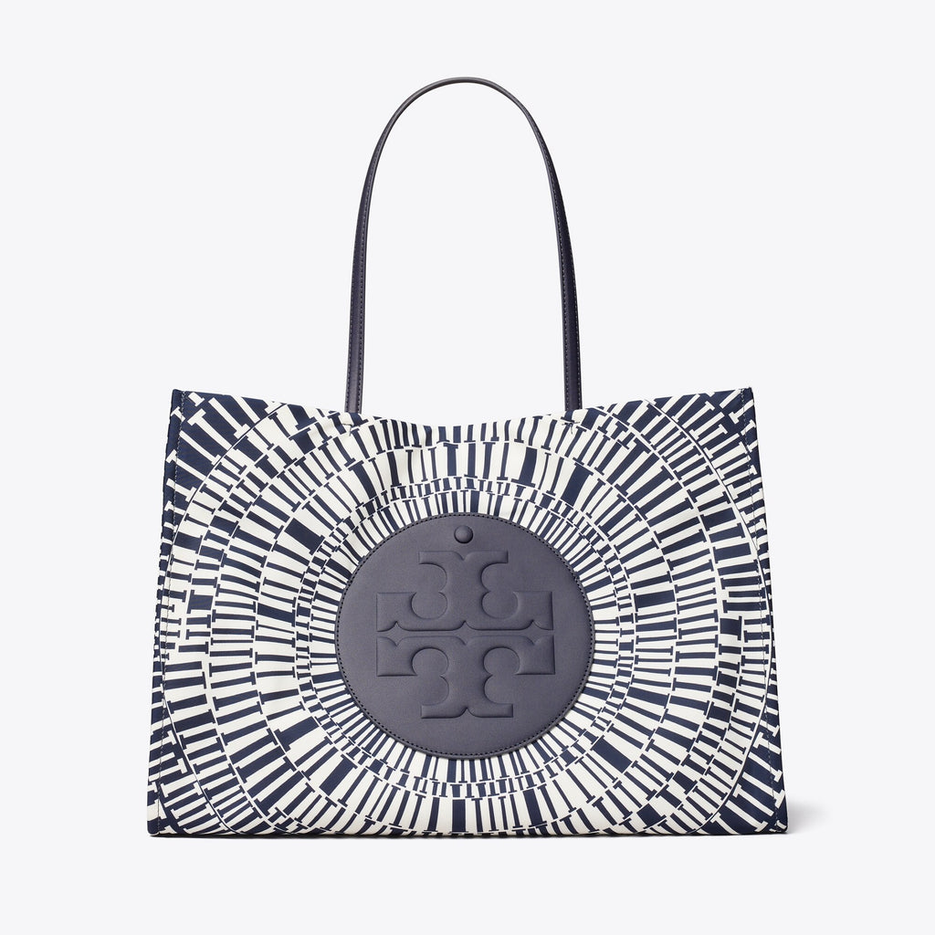 Tory Burch Ella Printed Tote - Navy Circle - 3