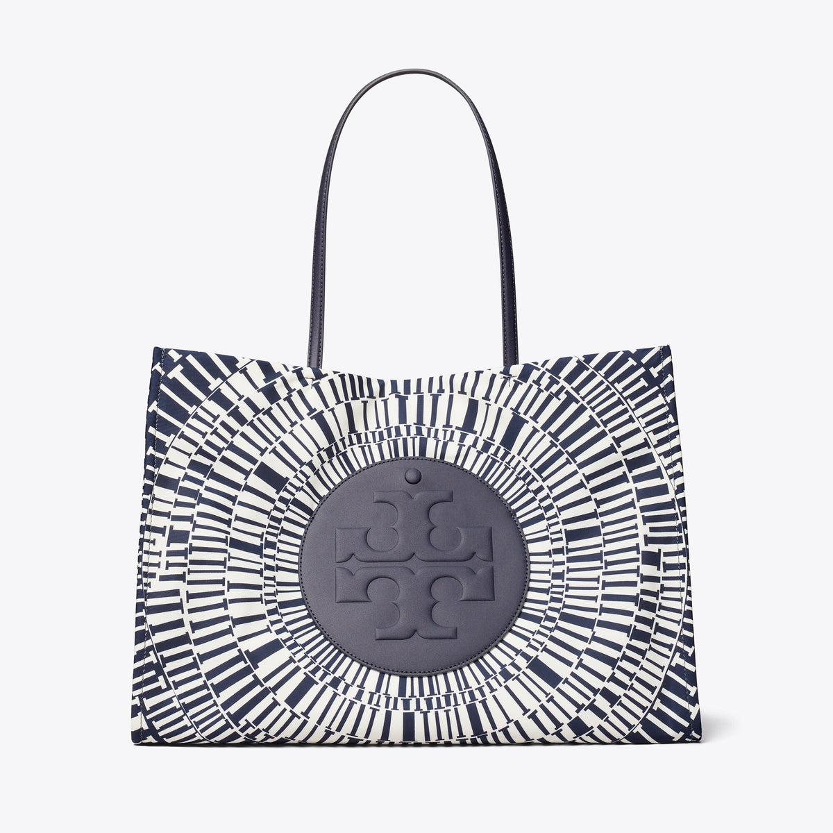 Tory Burch Ella Printed Tote - Navy Circle - 3